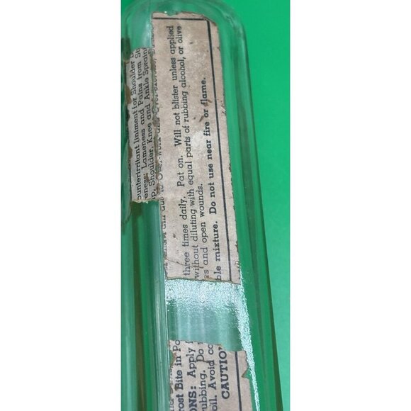 Lot of 2 Vintage Bottles Sloans Liniment and Dr Pepper with Water Sprinkler - Picture 3 of 9